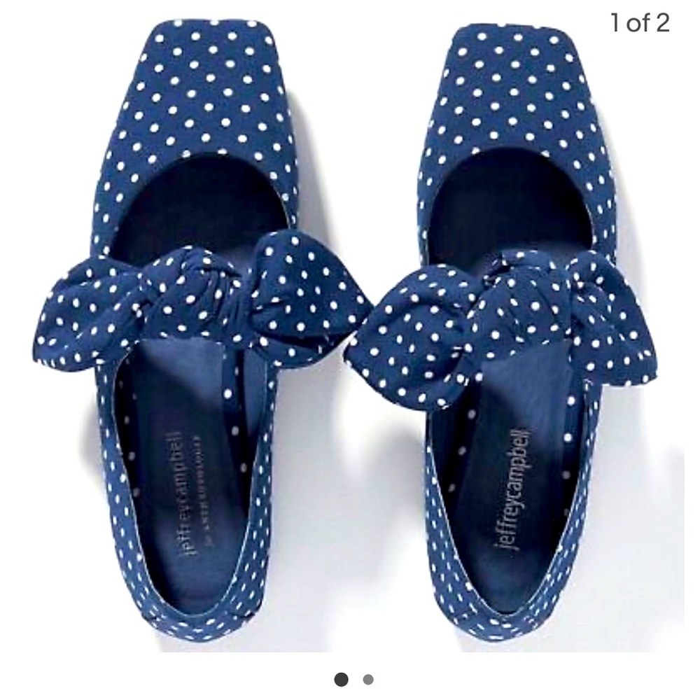 Jeffrey Campbell brand new bow flats size 7! New in box